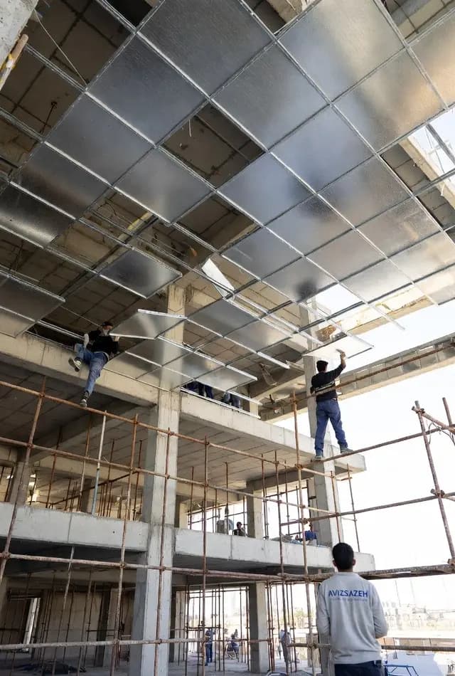دیتیل تایل پانچ آکوستیک